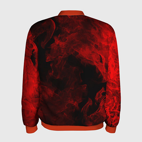 Мужской бомбер МАНЧЕСТЕР ЮНАЙТЕД / 3D-Красный – фото 2