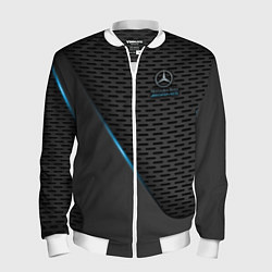 Бомбер мужской Mercedes-AMG, цвет: 3D-белый