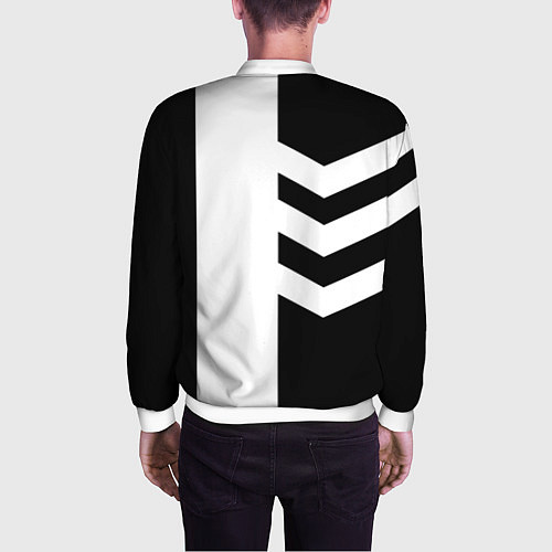 Мужской бомбер Iron Maiden / 3D-Белый – фото 4