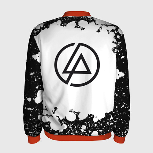 Мужской бомбер LINKIN PARKспина / 3D-Красный – фото 2