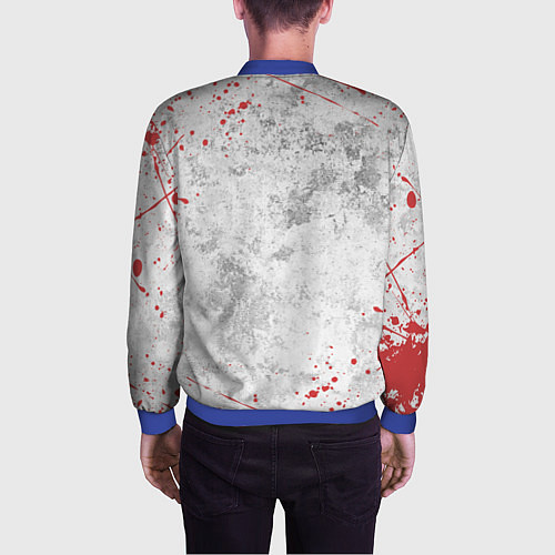 Мужской бомбер SEKIRO SHADOW DIE TWICE / 3D-Синий – фото 4