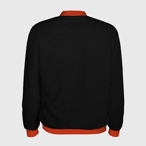 Мужской бомбер PORNHUB / 3D-Красный – фото 2