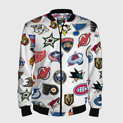 Бомбер мужской Daewoo, цвет: 3D-черный