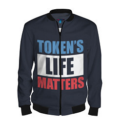 Мужской бомбер TOKENS LIFE MATTERS