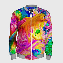 Бомбер мужской TIE DYE, цвет: 3D-меланж
