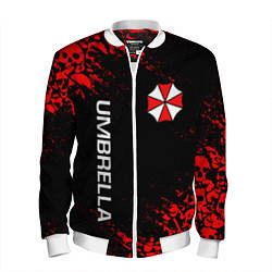 Бомбер мужской UMBRELLA CORP, цвет: 3D-белый