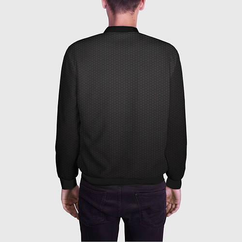 Мужской бомбер Mersedes / 3D-Черный – фото 4