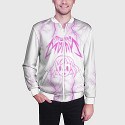 Бомбер мужской ПОШЛАЯ МОЛЛИ, цвет: 3D-белый — фото 2