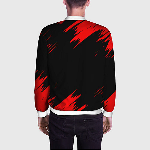 Мужской бомбер Umbrella Corporation / 3D-Белый – фото 4