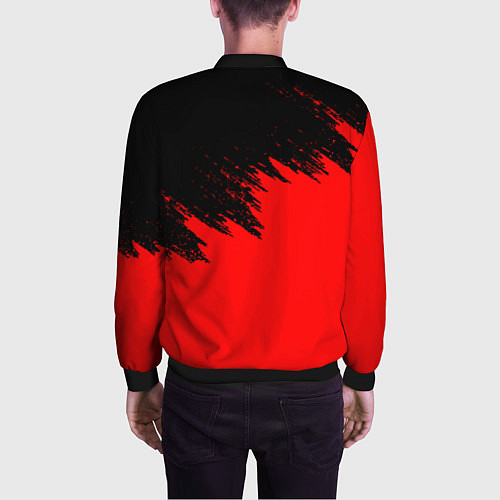 Мужской бомбер MASS EFFECT N7 / 3D-Черный – фото 4