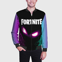 Бомбер мужской FORTNITE, цвет: 3D-черный — фото 2