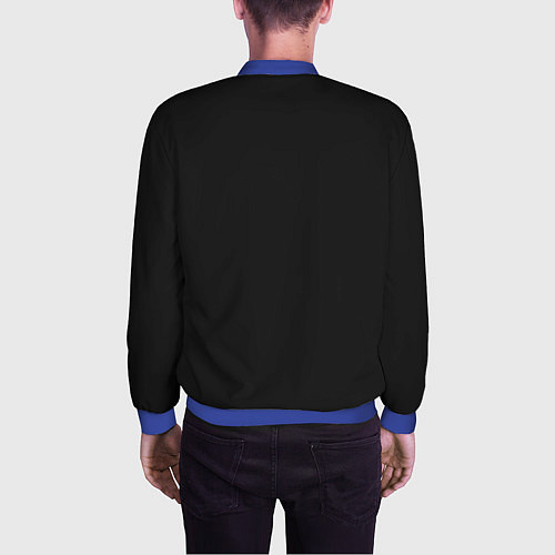 Мужской бомбер Pantera / 3D-Синий – фото 4