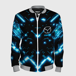 Бомбер мужской MAZDA, цвет: 3D-меланж