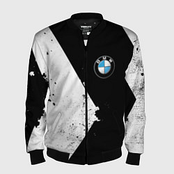 Бомбер мужской BMW, цвет: 3D-черный