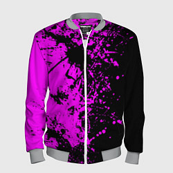 Бомбер мужской Чёрная магия, цвет: 3D-меланж