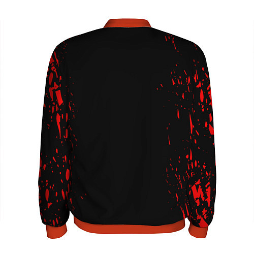 Мужской бомбер CHICAGO BULLS / 3D-Красный – фото 2