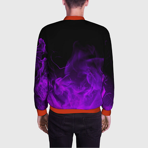 Мужской бомбер MONSTER ENERGY / 3D-Красный – фото 4