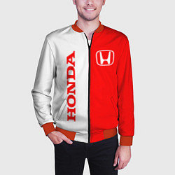 Бомбер мужской HONDA, цвет: 3D-красный — фото 2