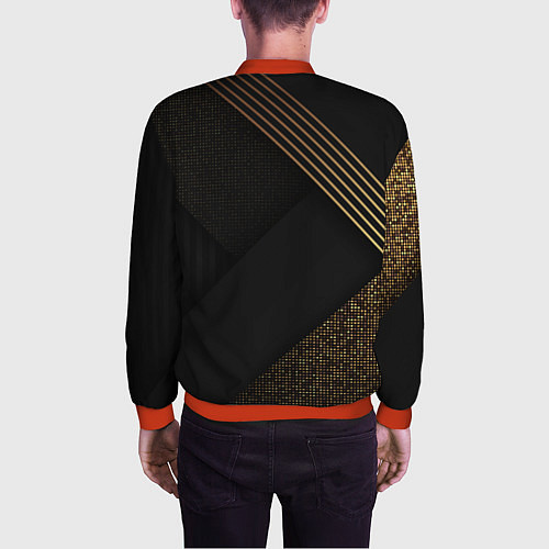 Мужской бомбер Fairy Tail / 3D-Красный – фото 4