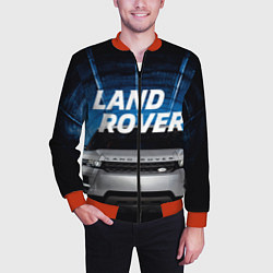 Бомбер мужской LAND ROVER, цвет: 3D-красный — фото 2