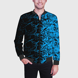 Бомбер мужской The Witcher, цвет: 3D-черный — фото 2