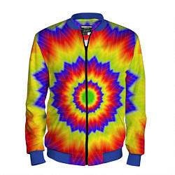 Мужской бомбер Tie-Dye