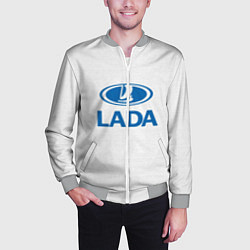 Бомбер мужской Lada, цвет: 3D-меланж — фото 2