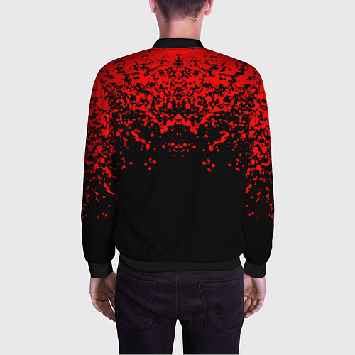 Мужской бомбер AUDI / 3D-Черный – фото 4