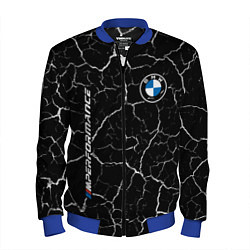 Бомбер мужской BMW БМВ, цвет: 3D-синий