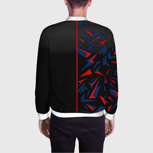 Мужской бомбер ARSENAL UNIFORM 2020 / 3D-Белый – фото 4