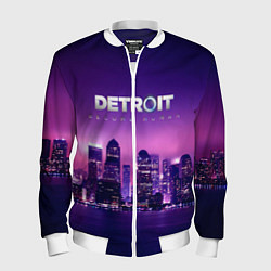 Бомбер мужской Detroit Become Human S, цвет: 3D-белый