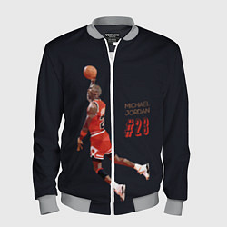 Бомбер мужской MICHAEL JORDAN, цвет: 3D-меланж