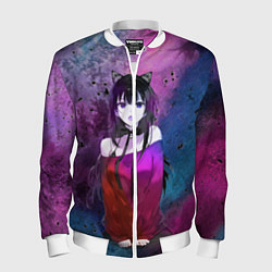 Бомбер мужской Anime, цвет: 3D-белый