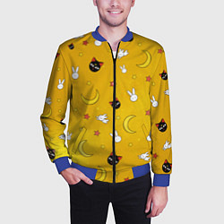 Бомбер мужской СЕЙЛОР МУН, цвет: 3D-синий — фото 2