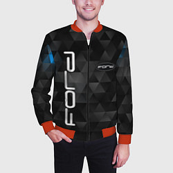 Бомбер мужской FORD, цвет: 3D-красный — фото 2