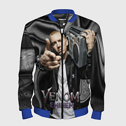 Бомбер мужской Eminem-Venom, цвет: 3D-синий