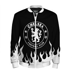 Бомбер мужской Chelsea BW, цвет: 3D-белый