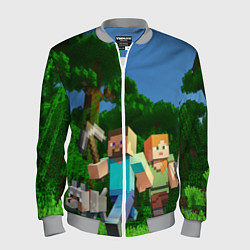 Мужской бомбер Minecraft