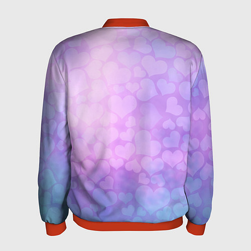 Мужской бомбер Stray Kids / 3D-Красный – фото 2