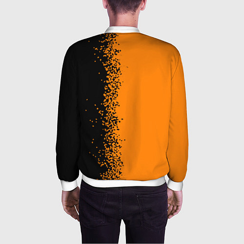 Мужской бомбер КОРОЛЬ И ШУТ / 3D-Белый – фото 4