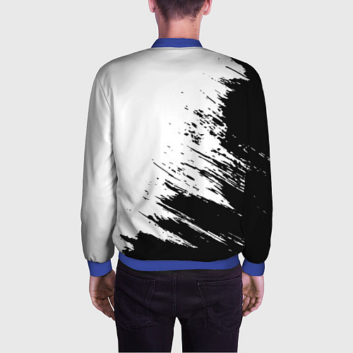 Мужской бомбер METALLICA МЕТАЛЛИКА / 3D-Синий – фото 4