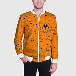 Бомбер мужской КОРОЛЬ И ШУТ, цвет: 3D-белый — фото 2