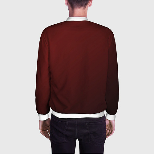 Мужской бомбер Жорж Сен-Пьер / 3D-Белый – фото 4