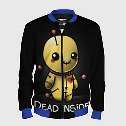 Бомбер мужской DEAD INSIDE, цвет: 3D-синий