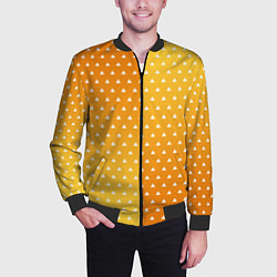 Бомбер мужской ЗЕНИЦУ КИМОНО, цвет: 3D-черный — фото 2