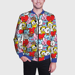 Бомбер мужской BT21 BTS, цвет: 3D-синий — фото 2