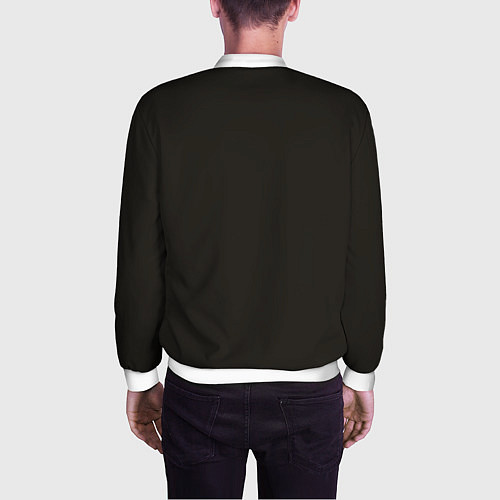 Мужской бомбер The Doors / 3D-Белый – фото 4