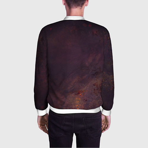 Мужской бомбер Альбедо / 3D-Белый – фото 4