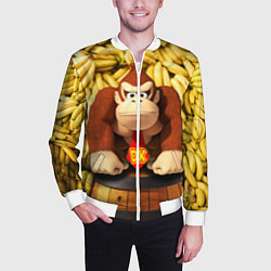 Бомбер мужской Dk, цвет: 3D-белый — фото 2