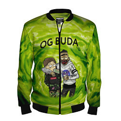 Бомбер мужской Репер - OG Buda, цвет: 3D-черный